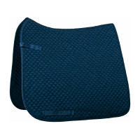 Almofada de sela com pesponto para dressage HKM Azul