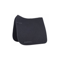 Almofada de sela com pesponto para dressage HKM Preto Almofada de sela com pesponto para dressage HKM Preto