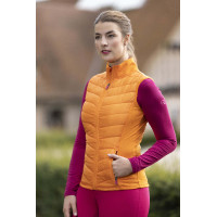 Colete acolchoado sem mangas Basel Style HKM Laranja