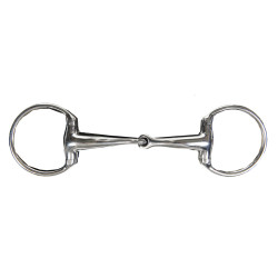 Mordedor oliva anatômico 16 mm masc. em inox HKM Mordedor oliva anatômico 16 mm masc. em inox HKM