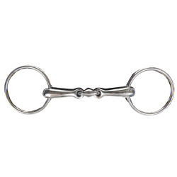 Mordedor anatômico de dupla rutura 16 mm em aço inox HKM
