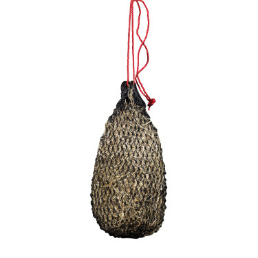 Rede para feno com focinheira HKM Preto