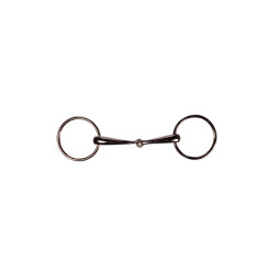 Mors com anéis anatômicos Rosegold 16 mm HKM