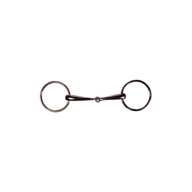 Mors com anéis anatômicos Rosegold 16 mm HKM