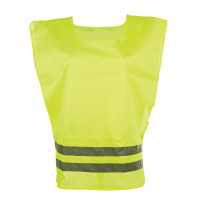 Colete de segurança infantil fluorescente HKM Amarelo