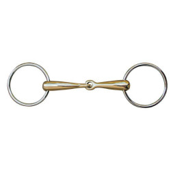 Bocal 18 mm em maillechort argolas inox HKM