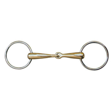 Bocal 18 mm em maillechort argolas inox HKM