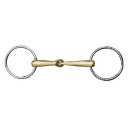 Mors Anatomic 16 mm maillechort anéis inox HKM