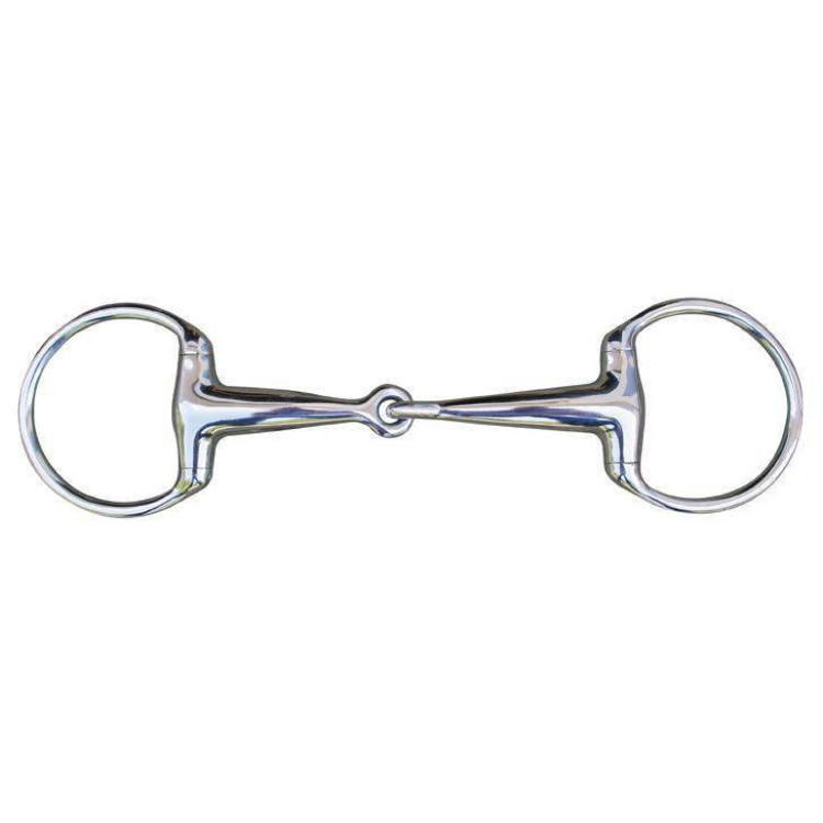 Mors com oliva 16 mm inox maciço HKM Mors com oliva 16 mm inox maciço HKM