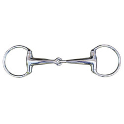 Mors com oliva 20 mm inox maciço HKM Mors com oliva 20 mm inox maciço HKM