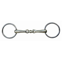 Mors duplo quebrado 18 mm em inox HKM Cor indicativa