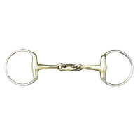 Mordedura de dupla quebra 16 mm em alpaca HKM Cor indicativa