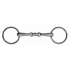 Mors em inox duplo quebrado 14 mm HKM