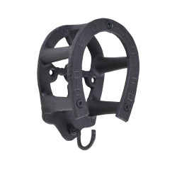 Suporte para cabeçada com ferradura em ferro forjado HKM Suporte para cabeçada com ferradura em ferro forjado HKM