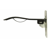 Suporte de sela metálico dobrável HKM Preto