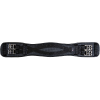 Cilha de adestramento gel PVC Snap HKM Preto Cilha de adestramento gel PVC Snap HKM Preto