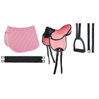 Sela Shetland conjunto Iniciante HKM Rosa