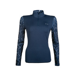 Camiseta funcional Monaco Style HKM Azul escuro Camiseta funcional Monaco Style HKM Azul escuro
