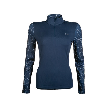 Camiseta funcional Monaco Style HKM Azul escuro Camiseta funcional Monaco Style HKM Azul escuro