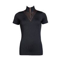 T-shirt funcional Rosegold Glamour Style HKM Preto