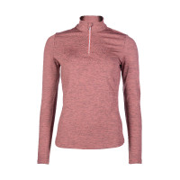 T-shirt funcional Rosewood Melange HKM Ferrugem Castanho T-shirt funcional Rosewood Melange HKM Ferrugem Castanho