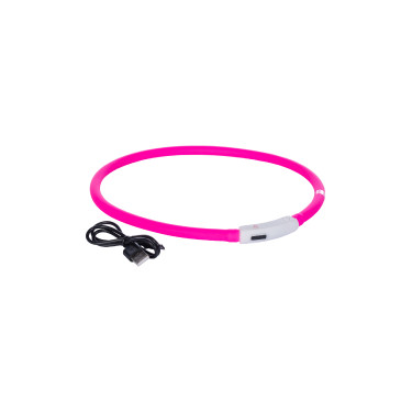 Coleira luminosa para cães LED HKM Coleira luminosa para cães LED HKM
