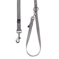 Trela de treino para cão Anam Cara nylon HKM Cinzento-acastanhado Castanho Trela de treino para cão Anam Cara nylon HKM Cinzento-acastanhado Castanho