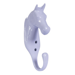 Suporte de cabeçada cabeça de cavalo em alumínio HKM Suporte de cabeçada cabeça de cavalo em alumínio HKM