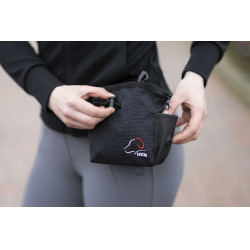 Saco de ração para cães Buddy HKM Preto