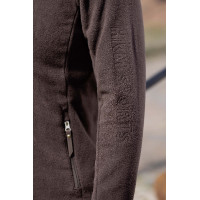Casaco de velo Basil HKM Castanho escuro
