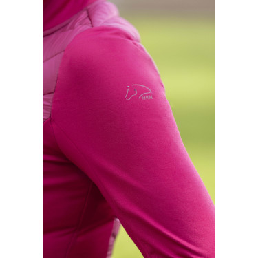 Casaco acolchoado Prag Style HKM Arando Rosa Casaco acolchoado Prag Style HKM Arando Rosa