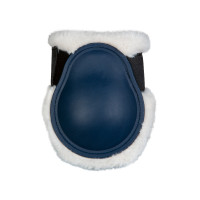 Protetores de boleto Basic forrados com pele sintética HKM Azul escuro