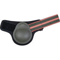 Protetores de boleto Equestrian Stripes HKM Verde escuro