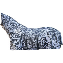 Capa e protetor de pescoço anti-moscas Zebra HKM