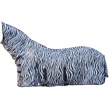 Capa e protetor de pescoço anti-moscas Zebra HKM Capa e protetor de pescoço anti-moscas Zebra HKM