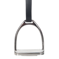 Estribos em inox 12 cm de largura 1 par HKM Estribos em inox 12 cm de largura 1 par HKM