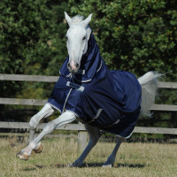 Cobertura Bucas Freedom Turnout Full Neck 300g Azul-marinho Cobertura Bucas Freedom Turnout Full Neck 300g Azul-marinho