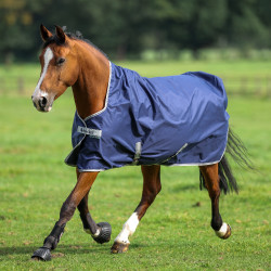 Capa Bucas Freedom Turnout High Neck 150g Marinho / prateado Azul Capa Bucas Freedom Turnout High Neck 150g Marinho / prateado Azul