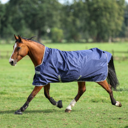 Capa Bucas Freedom Turnout High Neck 150g Marinho / prateado Azul Capa Bucas Freedom Turnout High Neck 150g Marinho / prateado Azul