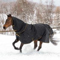 Cobertura Bucas Irish Turnout Extra 300g Preto / dourado Cobertura Bucas Irish Turnout Extra 300g Preto / dourado