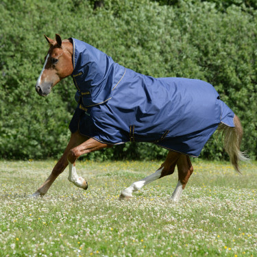 Cobertura Bucas Irish Turnout Medium 150g Marinho / dourado Azul