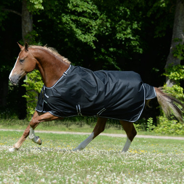Bucas Trot Turnout 50g deken Preto / branco Bucas Trot Turnout 50g deken Preto / branco