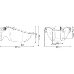 Bebedouro Polyself PF2 com palheta horizontal La Gée