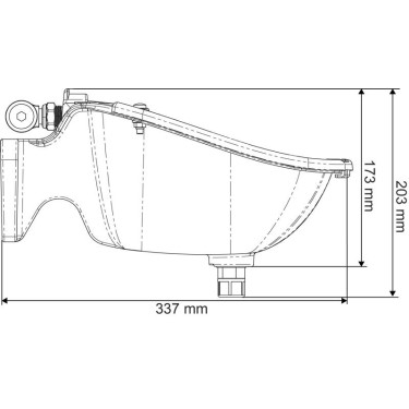 Bebedouro Polyself PF2 com palheta horizontal La Gée
