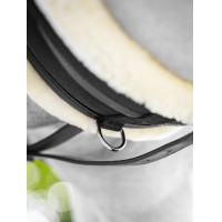 Cilhão LeMieux forrado com lã anatómico Castanho / castanho