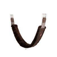 Cilhão LeMieux forrado com lã anatómico Castanho / castanho Cilhão LeMieux forrado com lã anatómico Castanho / castanho