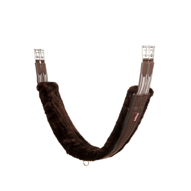 Cilhão LeMieux forrado com lã anatómico Castanho / castanho Cilhão LeMieux forrado com lã anatómico Castanho / castanho