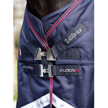Cobertura de exterior LeMieux Kudos Thermo Pro 100 g Azul-marinho Cobertura de exterior LeMieux Kudos Thermo Pro 100 g Azul-marinho