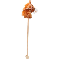 Cavalo de pau com rodas com seu Hennie 95 cm