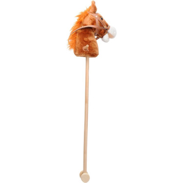 Cavalo de pau com rodas com seu Hennie 95 cm